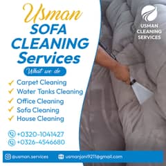Sofa Cleaning/Carpet/Mattres/Rug/Curtains/Deep Cleaning/WaterTankClean