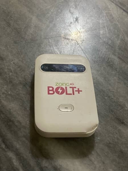 Zong Bolt + 4G internet device 2