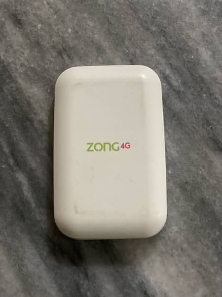 Zong Bolt + 4G internet device 3