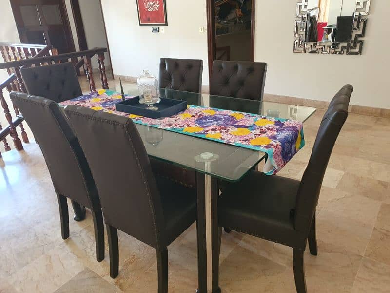 Six seater dining table 1
