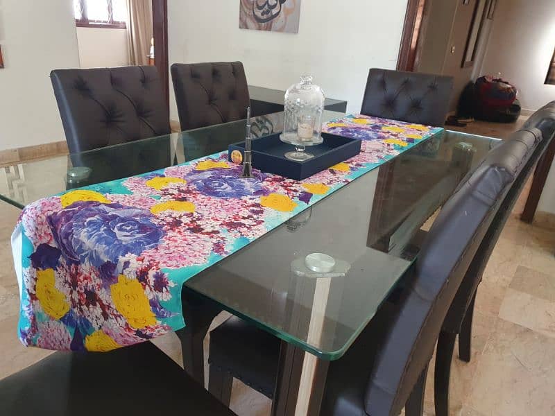 Six seater dining table 2