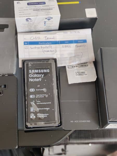 Samsung Note 9 6GB 128GB Official PTA approved with Box 0