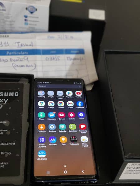 Samsung Note 9 6GB 128GB Official PTA approved with Box 3