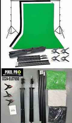 Amzdeal Backgrounds + Backdrop Stand Kits 0