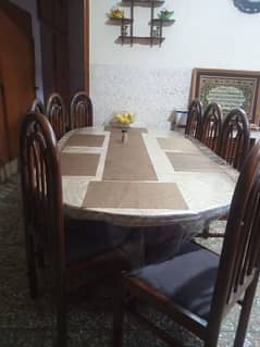 Pure wood Dining Table/ 8 seater dining table/ Wooden dining table 0