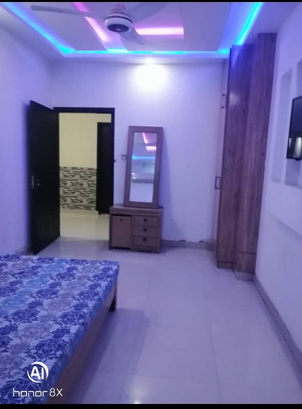 1 BED BEAUTIFUL STUDIO APARTMENT AVAILABLE FOR RENT IN ALLAMA IQBAL TOWN 8