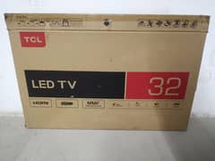 TCL new led original box and remote.
