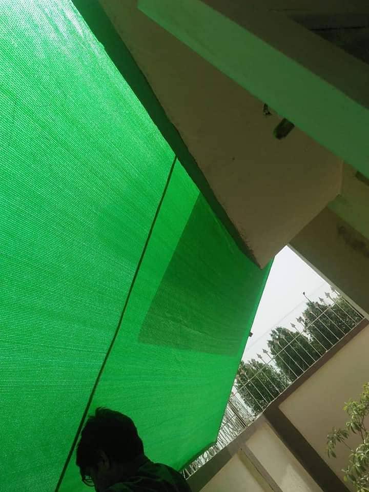 green net jali | green tarpal 90% shadow. . . 5