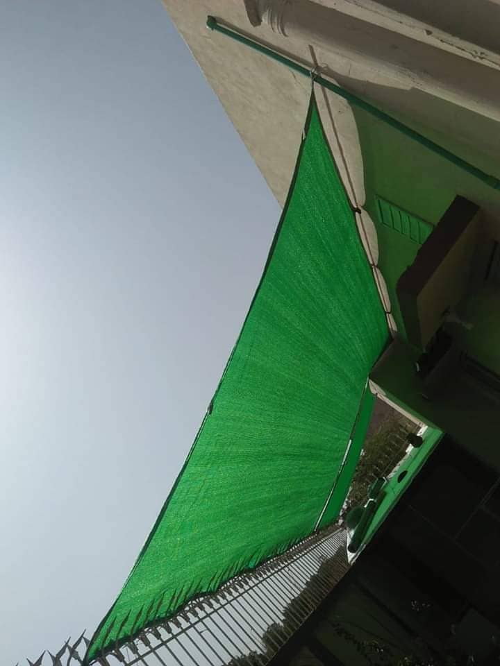 green net jali | green tarpal 90% shadow. . . 7