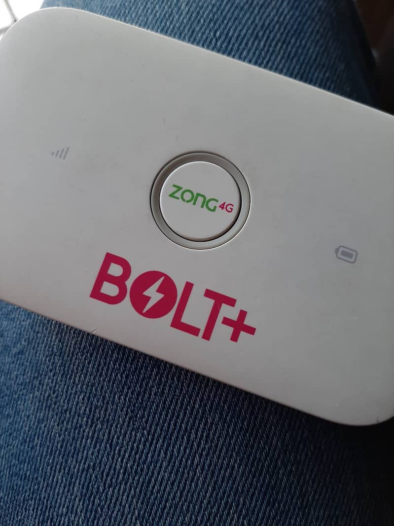 Zong 4G Bolt+ Plus 1
