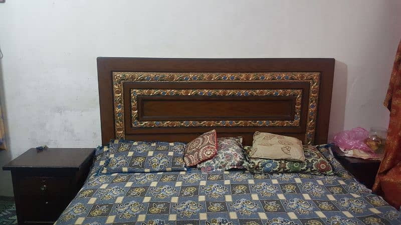 bed said table new Condition pur Larki dressing showcase 1