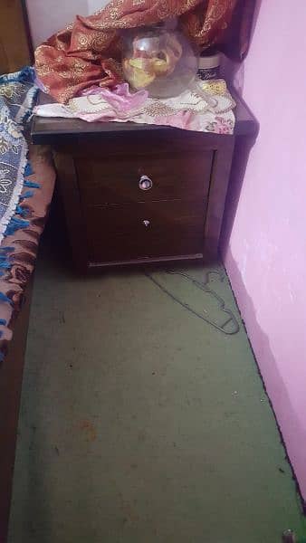 bed said table new Condition pur Larki dressing showcase 7