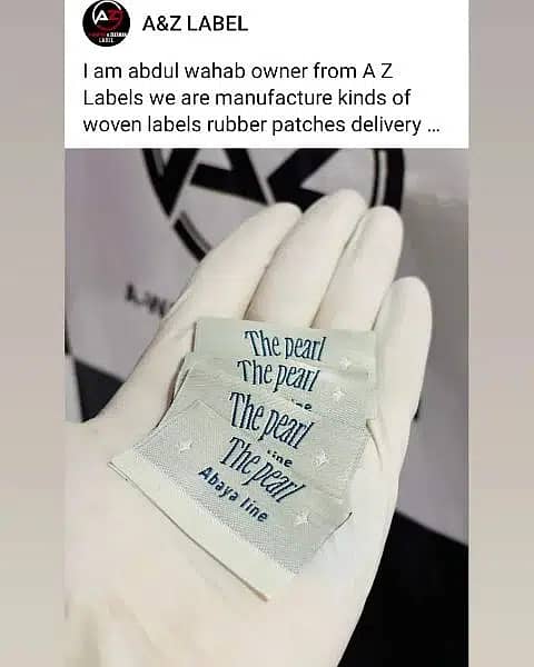 Woven labels|Manufacture Plastic bag|Rubber patch labels|Tailor Label 1