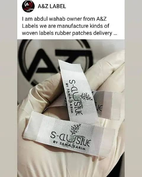 Woven labels|Manufacture Plastic bag|Rubber patch labels|Tailor Label 2