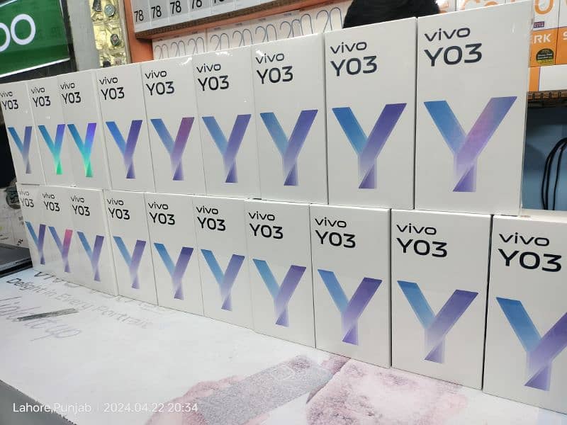 VIVO Y03 (4GB/64GB) 90Hz Display 5000mah Battery New Box Pack 0