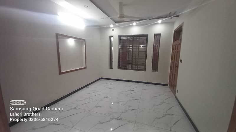 Brand New Latest Design 6 Marla One and Half Story House for Sale in Airport Housing Society Near Gulzare Quid and Express Highway 9