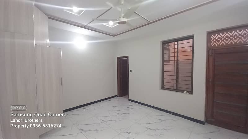 Brand New Latest Design 6 Marla One and Half Story House for Sale in Airport Housing Society Near Gulzare Quid and Express Highway 18