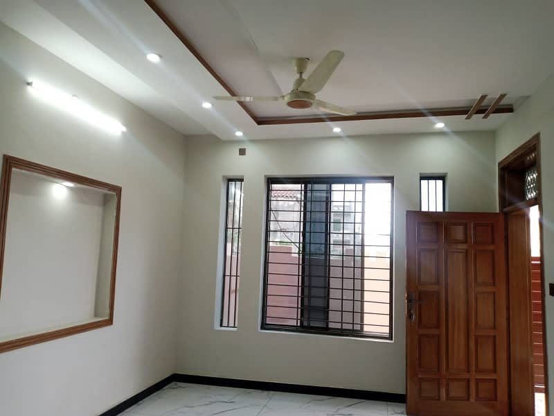 Brand New Latest Design 6 Marla One and Half Story House for Sale in Airport Housing Society Near Gulzare Quid and Express Highway 30