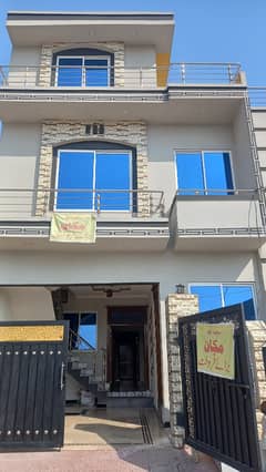 Brand New 5 Marla Double Story House For Sale In Airport Housing Society Near Gulzar E Quaid And Express Highway 0
