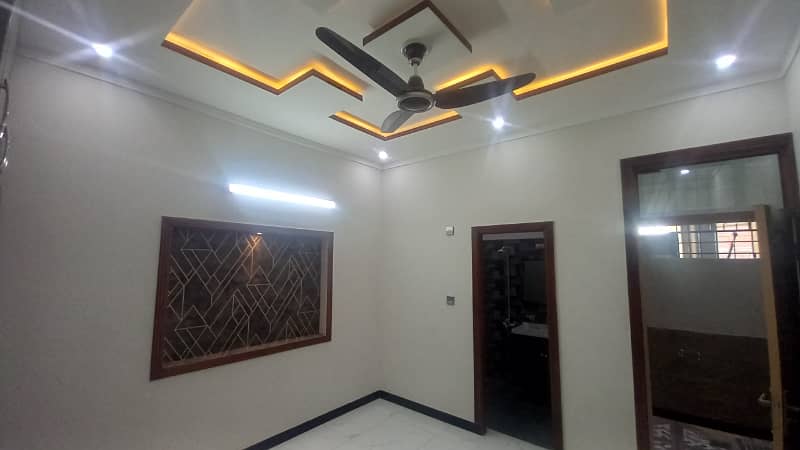 Ultra Luxury Amazing Brand New 5 Marla Double Storey House For Sale In Rawalpindi Islamabad AECHS Airport Housing Society Near Gulzare Quid And Express Highway 31