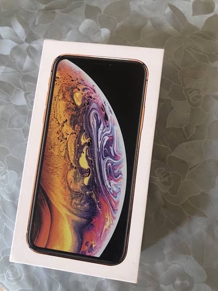 IPHONE XS 64GB NON PTA WITH BOX CHARGER 6