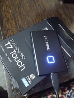 External Drive | SSD | Samsung T7 Fingerprint Touch | 500 GB