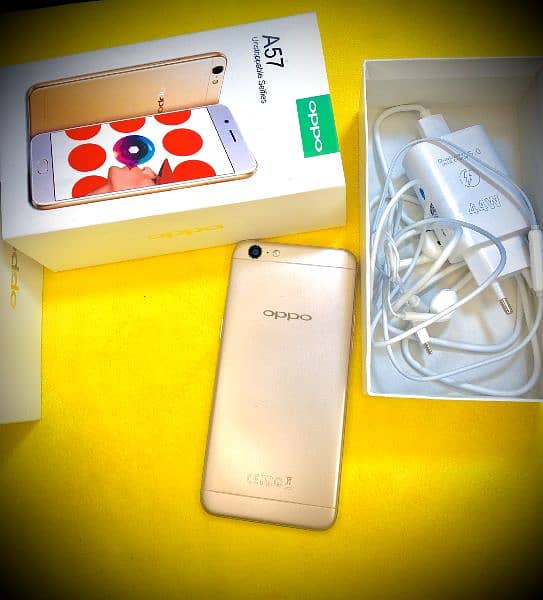 Oppo A57 With Box 1