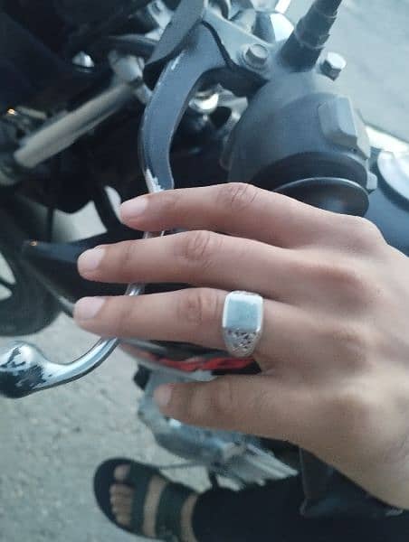 Chandi Ring Pure Silver 3