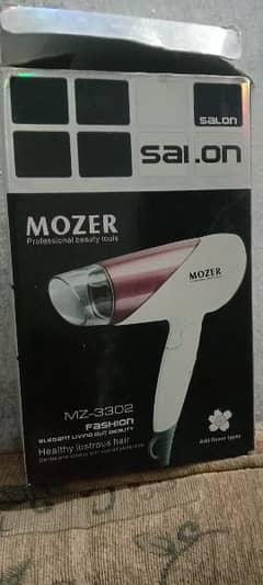 Hair dryer branded(mozer company)