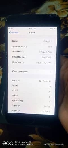 iphone 7+ 256gb pta aproved