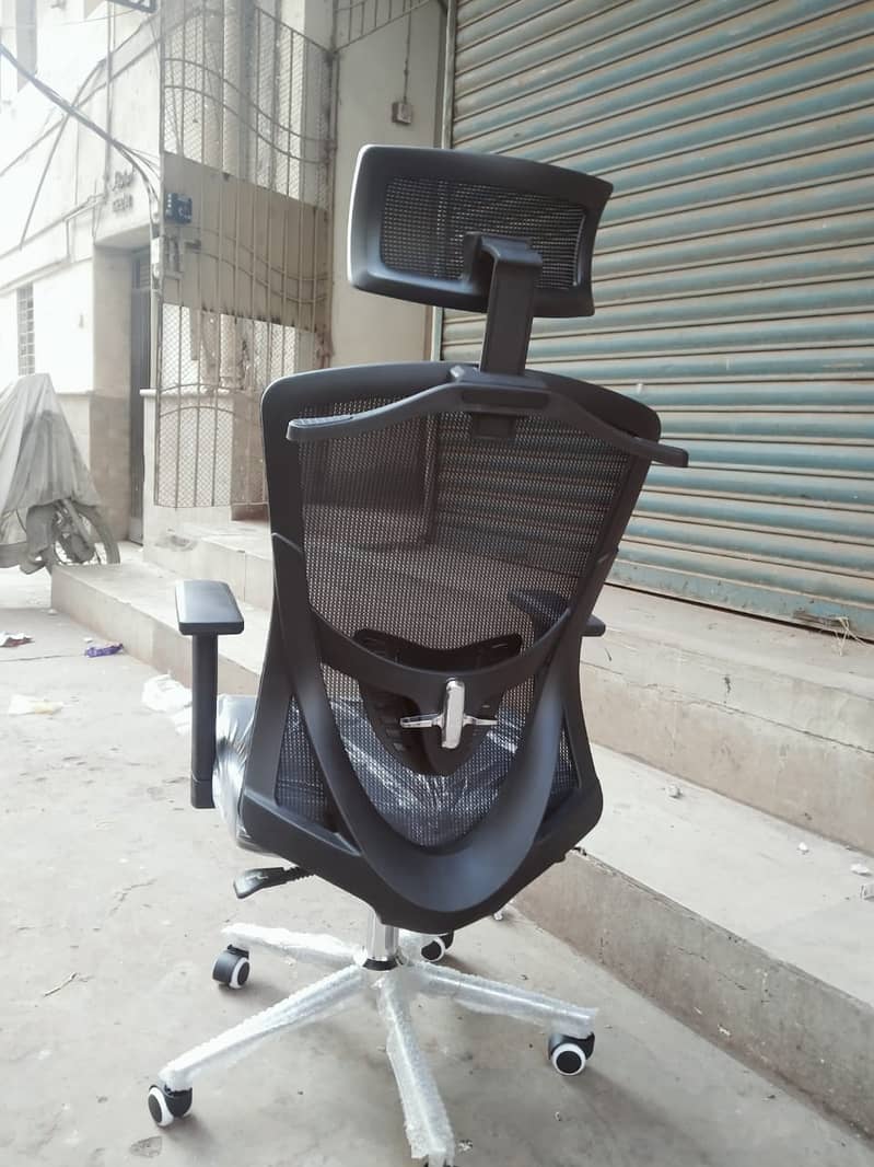 Executive revolving chair - office chair - mesh chair - visitor chair 6