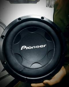 pioneer legendary woofer 306c king of low bass made in Mexico