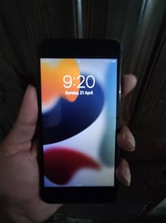 iPhone 7 Plus 128gb  PTA approved  Black colour  fingerprint working b