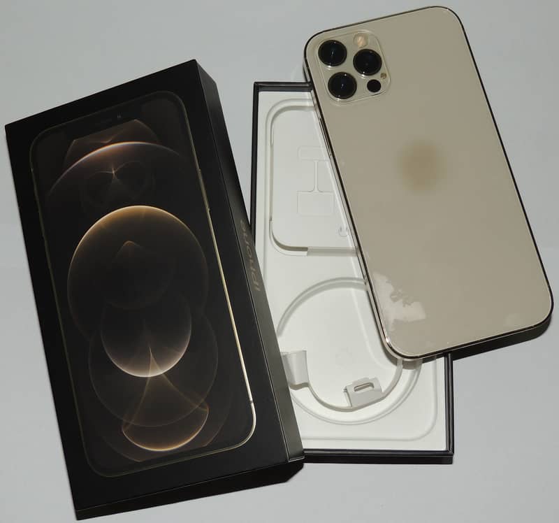 Iphone 12 Pro 128 GB Gold Color for sale PTA Approved 1