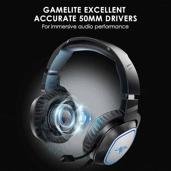 GAMELITE Gaming G1p Headset for Xbox One,PS4,PS5,PC,phone,laptop 1