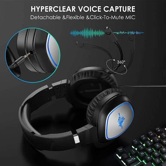 GAMELITE Gaming G1p Headset for Xbox One,PS4,PS5,PC,phone,laptop 7