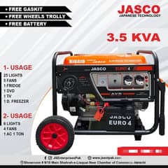 3.5 KV Jasco Generator for Sale 0