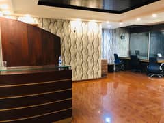 Area 860 Square Feet Brand New Office For Rent In Main Boulevard Road Gulberg