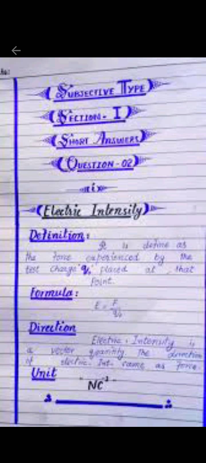 Handwriting work assignment 6