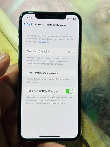 iPhone X waterproof (64) GB 100 Battery health JV Sim working 8
