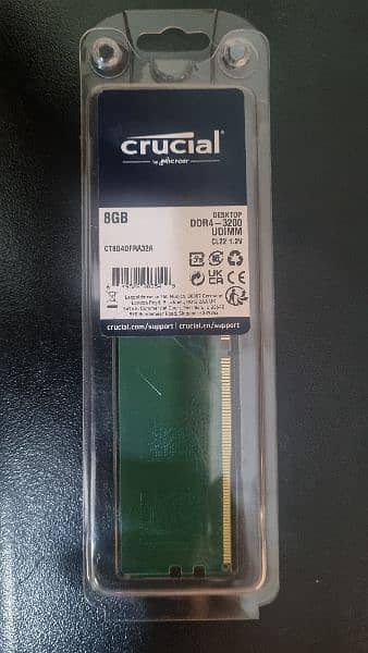 Crucial DDR4 -3200 -UDIMM RAM 0