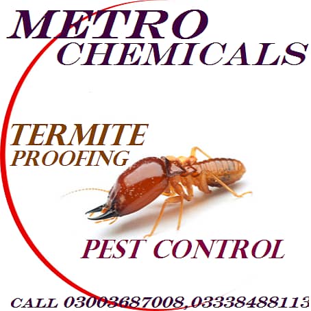Pest control services & Termite Treatment Fumigation all types insects 3