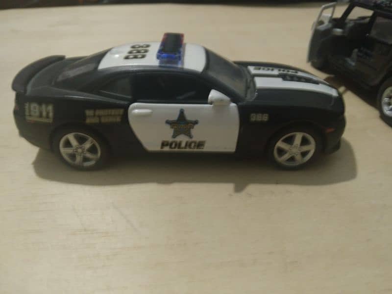 Kinsmart Metal Police car set 5
