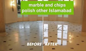 Marble Chips Tiles Floor Polish