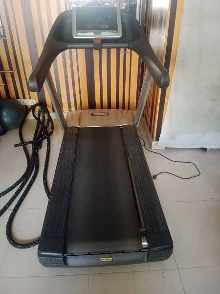 Techno gym treadmill. 1