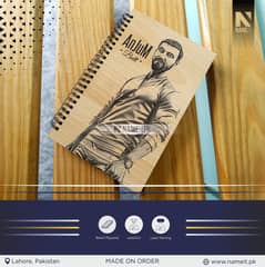 Personalized Perfection Wooden Diary for Every Story