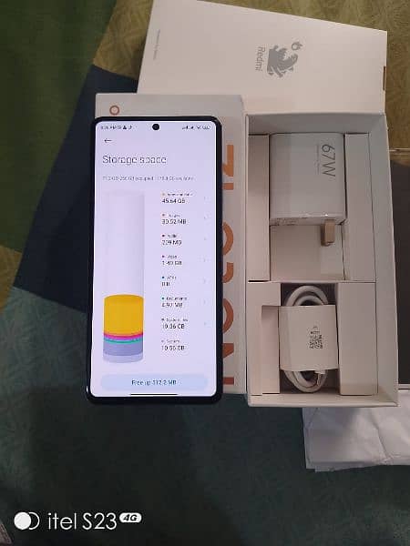 Xiaomi Redmi note 12 pro 5g 12gb ram 256gb ROM complete box03460666256 3