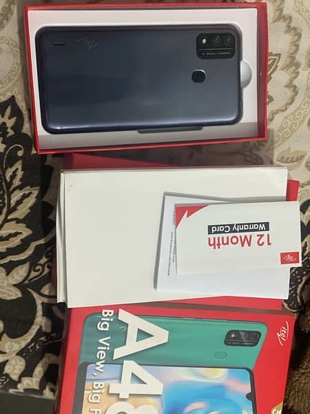 itel A48 with box 3
