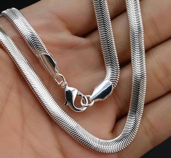 snake chain necklace for men/boys 1