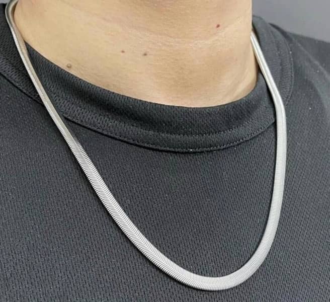 snake chain necklace for men/boys 2